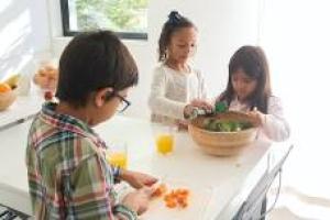 Featured image for Junior Foodies: Kids Cooking Club at International District Library.