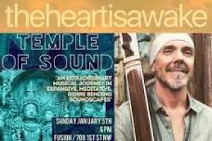 Featured image for The Heart is Awake Presents TEMPLE OF SOUND — FUSION.