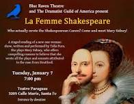 Featured image for Blue Raven Theatre and The Dramatists Guild of America present 'La Femme Shakespeare' — THEATRE SANTA FE.