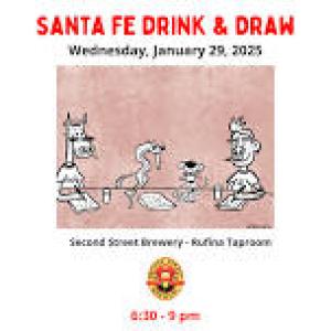 Featured image for Santa Fe Drink & Draw.