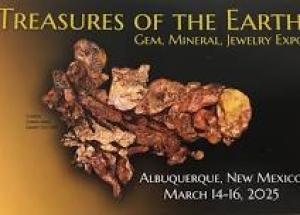 Featured image for Treasures of the Earth Gem, Mineral & Jewelry Expo.