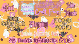 Featured image for Bubble Hearts 3rd Annual Halloween Stroll Craft Fair.