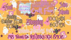 Featured image for Bubble Hearts 3rd Annual Halloween Stroll Craft Fair.