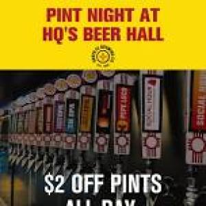 Featured image for Pint Night at The Beer Hall.