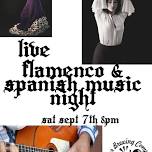 Featured image for Live Flamenco & Spanish Music Night.