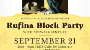 Featured image for Rufina Block Party with ArtWalk Santa Fe.