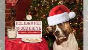 Featured image for Holiday Pet Food Drive.