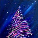 Featured image for Family Fun-All Ages! - Fluorescent Christmas Tree.