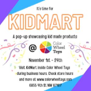 Featured image for KidMart - a kid made pop up shop.