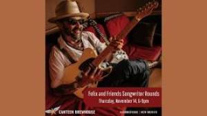 Featured image for Songwriter Rounds with Felix Peralta and Friends.